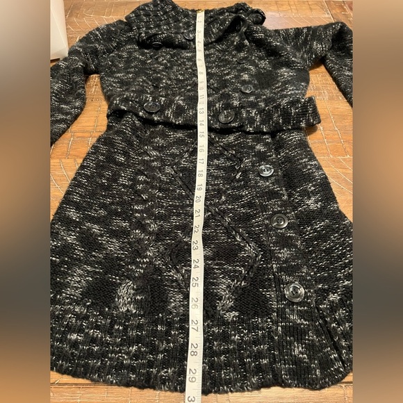 Art And Soul Button Front Belted Cardigan Cozy Winter Essential - Picture 7 of 7